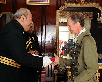 Tonga König - Orden Michael Schirmer